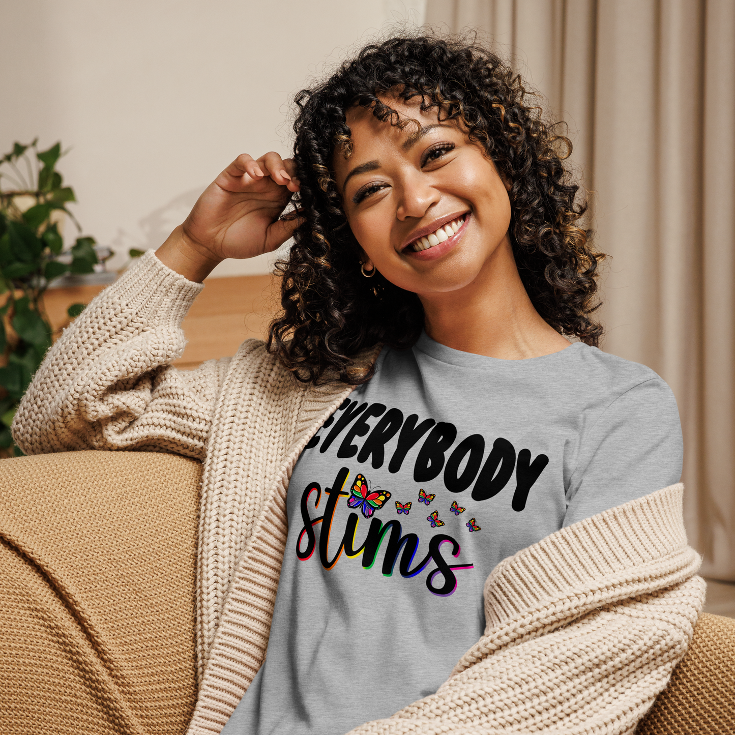 Everybody Stims Women's Relaxed T-Shirt