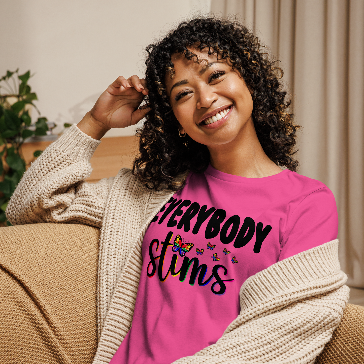 Everybody Stims Women's Relaxed T-Shirt