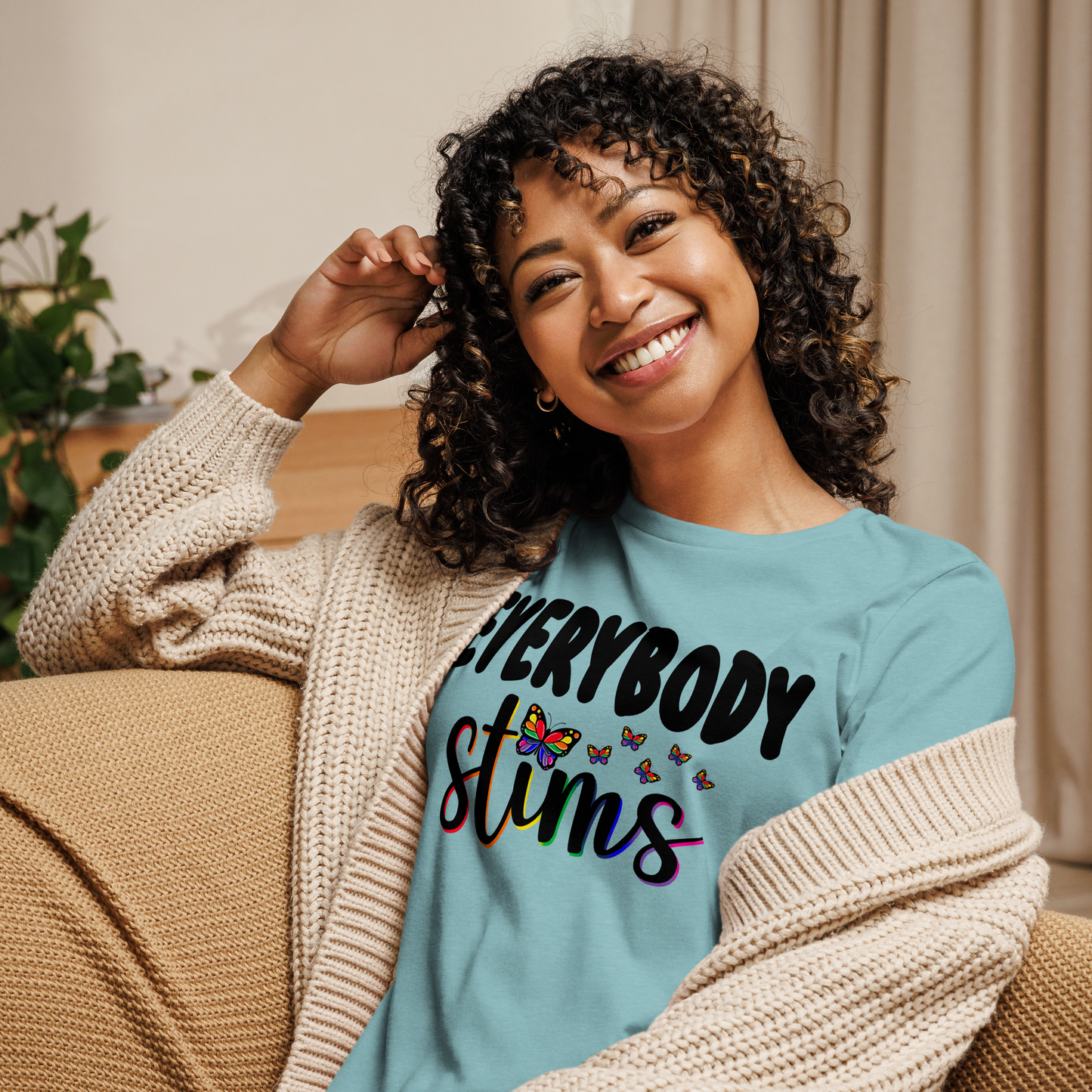 Everybody Stims Women's Relaxed T-Shirt