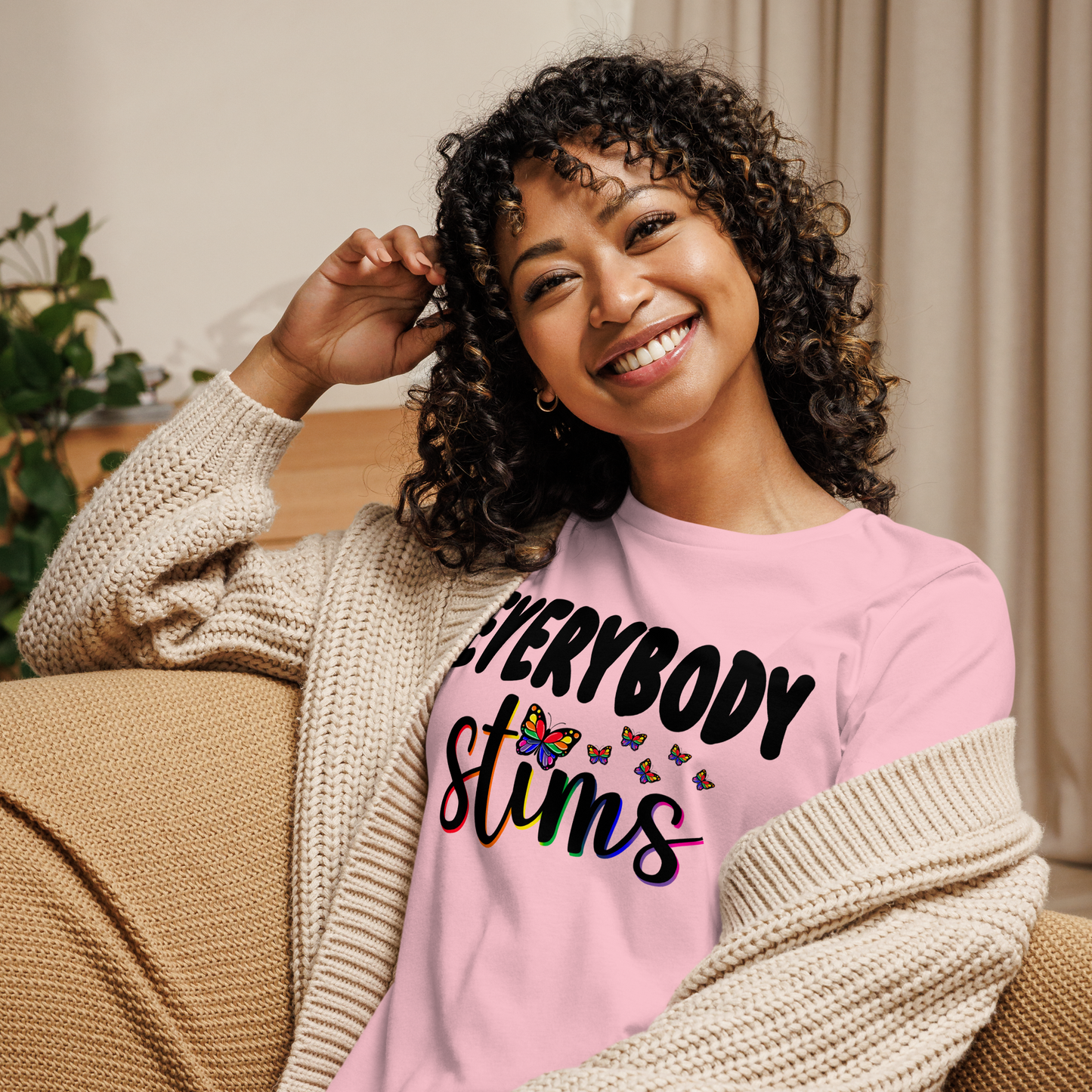 Everybody Stims Women's Relaxed T-Shirt