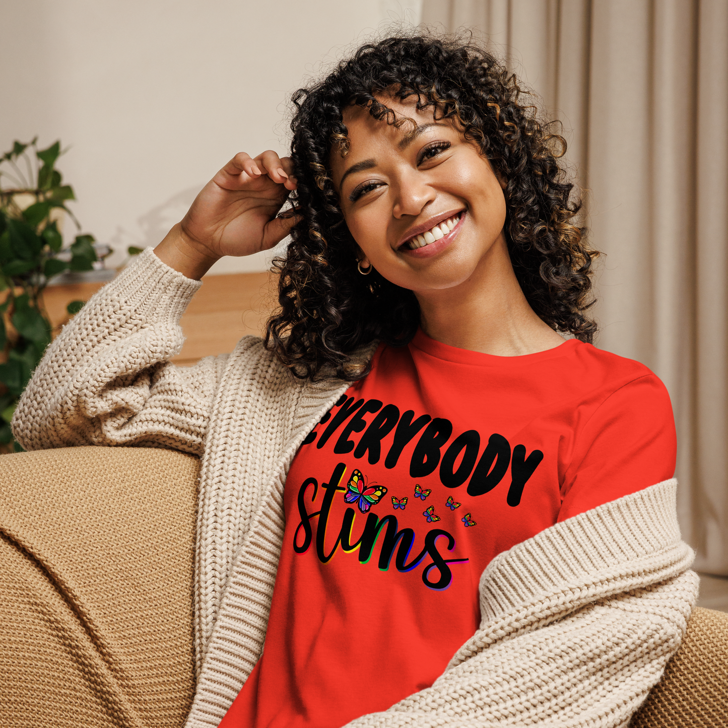 Everybody Stims Women's Relaxed T-Shirt