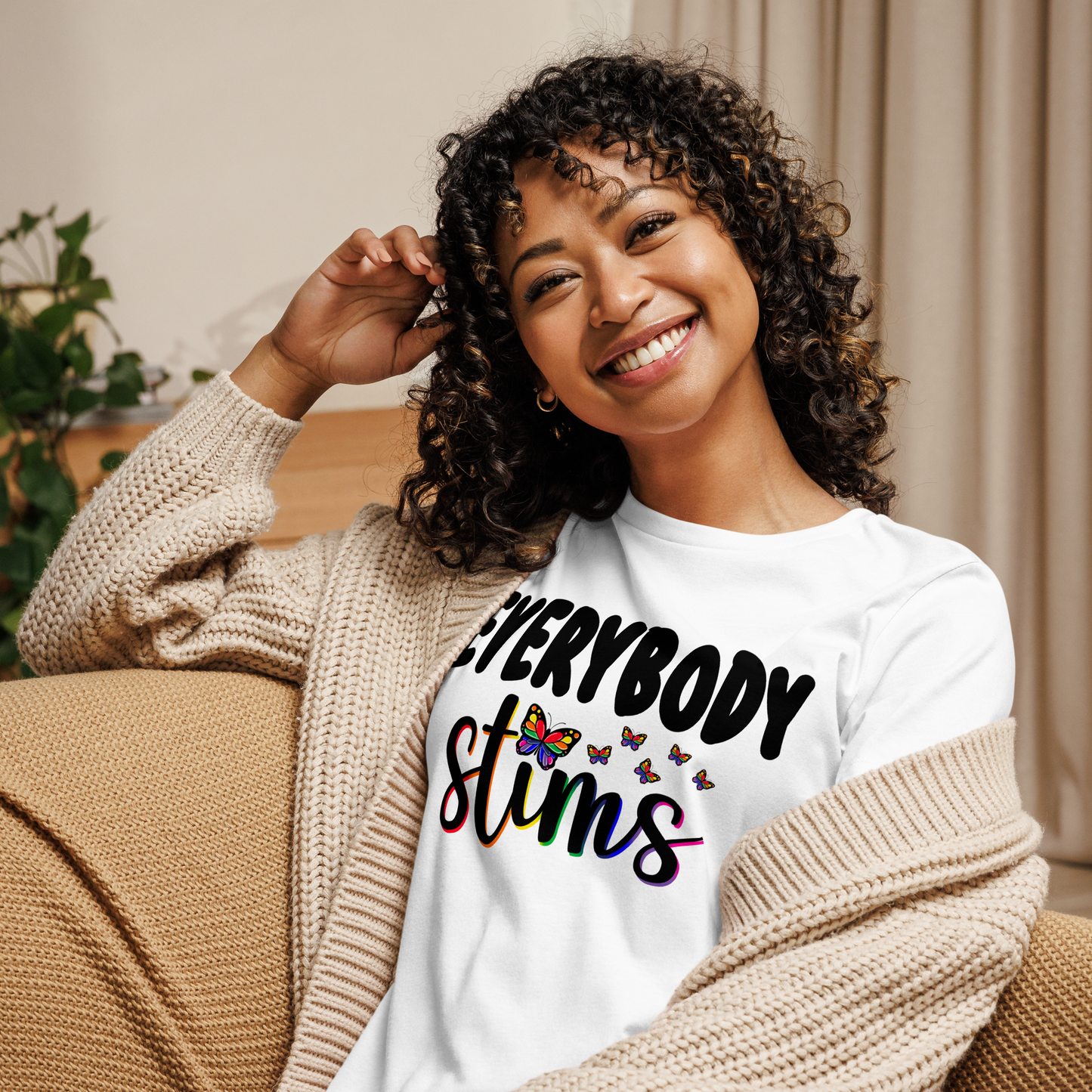 Everybody Stims Women's Relaxed T-Shirt